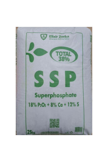 Szuperfoszfát ELIXIR 18%+8CaO+12S 25kg 