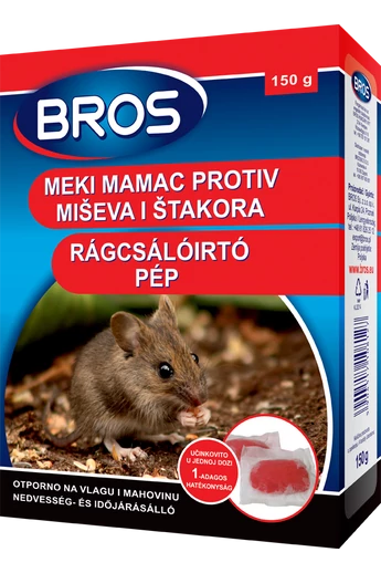 Bros Rágcsálóirtó pép 150g