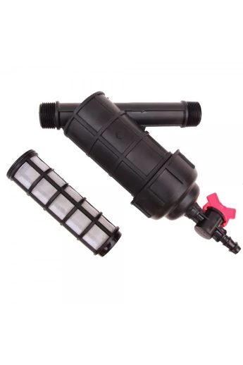 KPE Ah. szűrő csappal 6/4" Hydrociklon