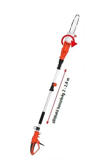 HECHT 971 W - ELEKTROMOS MAGASSÁGI ÁGVÁGÓ FŰRÉSZ 750W