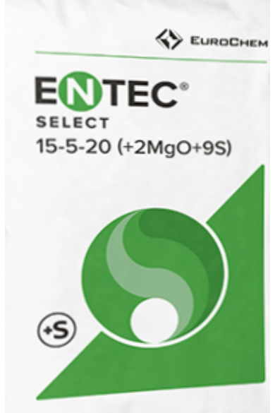 Entec Select (15:5:20+2MgO+8S) 25kg