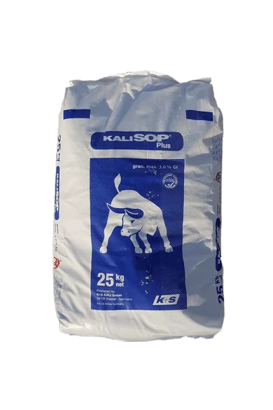 Kálium-szulfát 50%+18S gran 25 kg